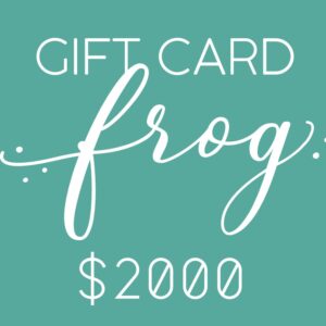 Gift Card $2000