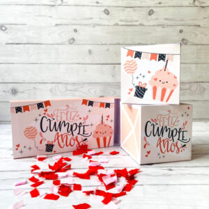 TARJETA EXPLOSIVA CUMPLE AÑOS