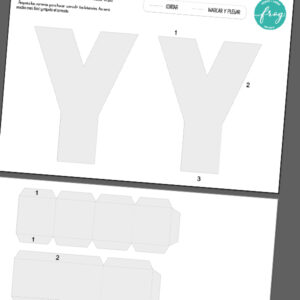 "Y" Molde letra 3D