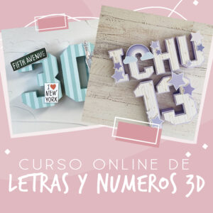 Curso de Letras y Números 3D
