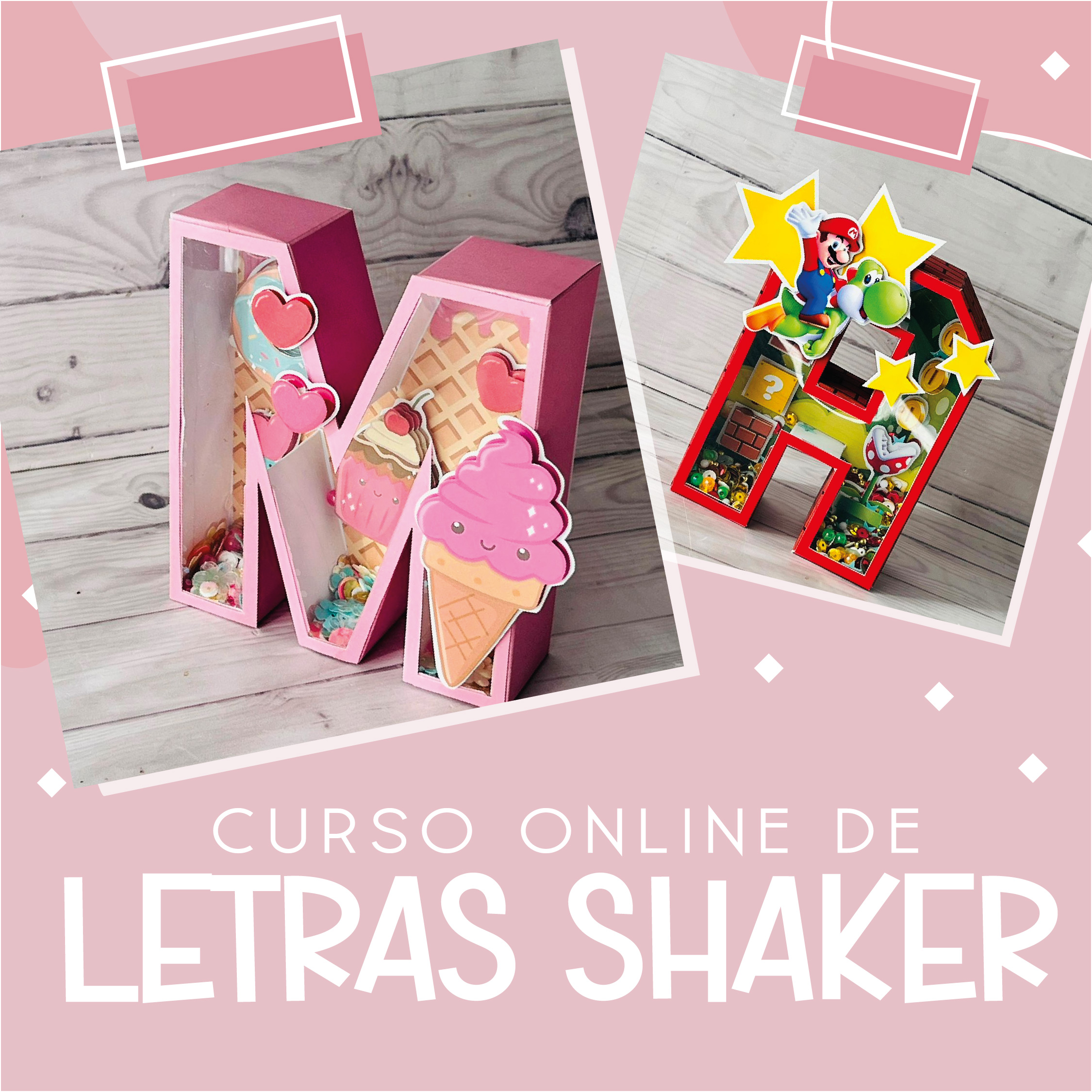 Curso de Letras 3D con Shaker