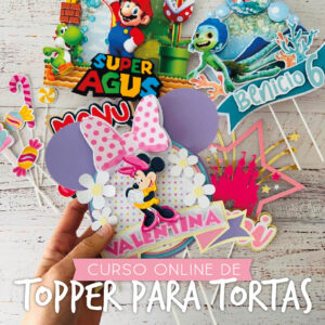 Curso de Toppers para torta