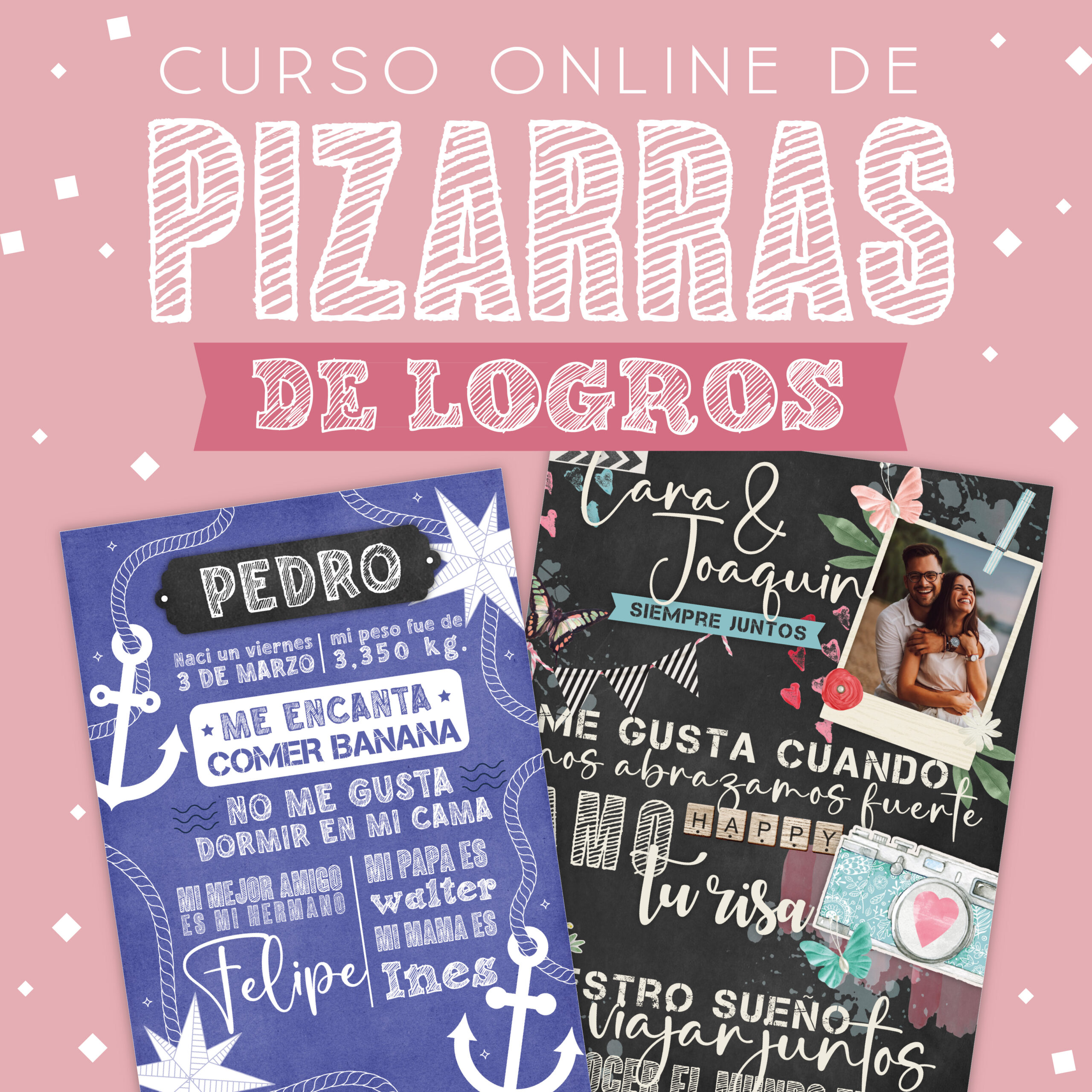 Curso de Diseño de pizarra de logros