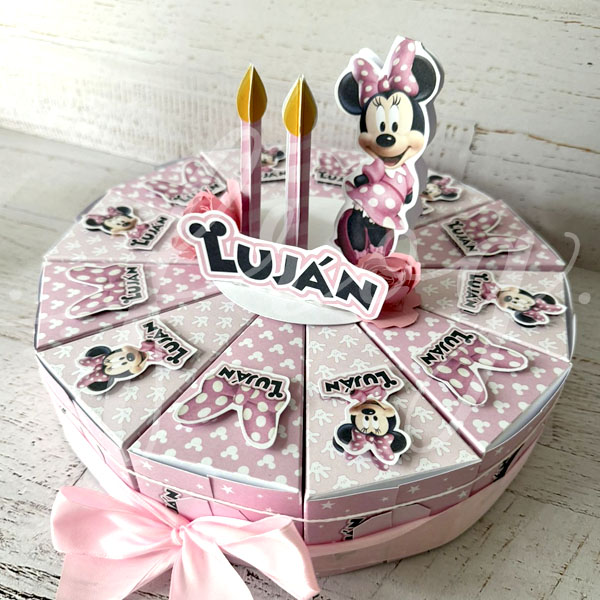 Taller Caja Torta en porciones