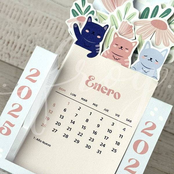 Calendario 2025 - GATITOS - Image 3